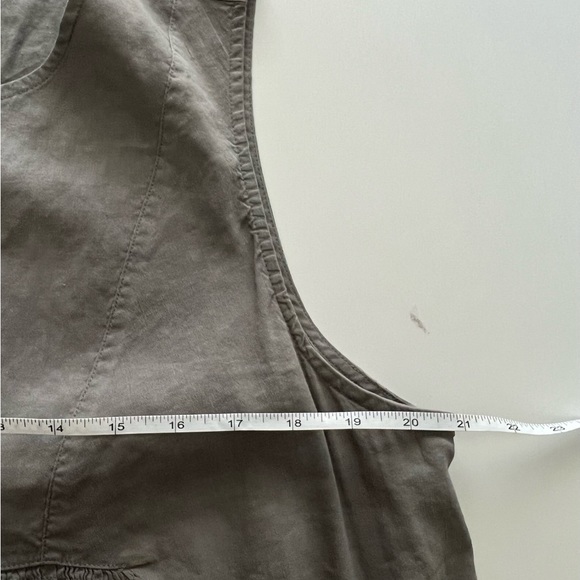 Eileen Fisher Sleeveless Dress Linen Viscose Blend Size L - Picture 8 of 11